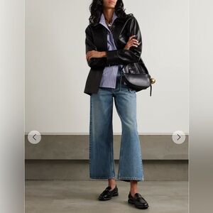 B Sides Elissa High Rise Wide Leg Blue Denim Jean